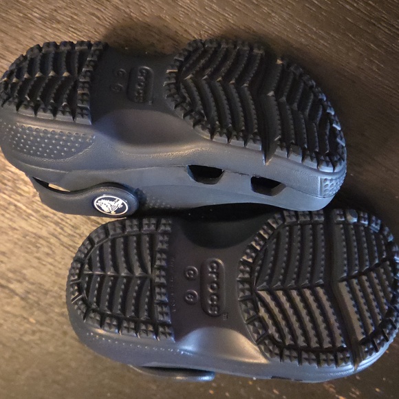 CROCS Sandals Kids Size C6- Dark Blue - Picture 3 of 5